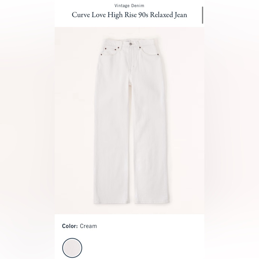 Curve love high rise 90s relaxed jean